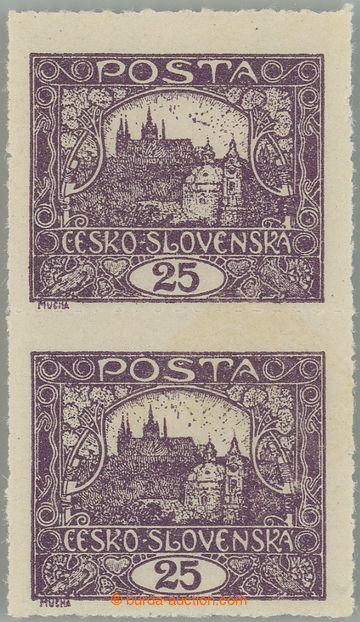 248305 -  Pof.11 joined bar types, 25 violet, vertical pair with pin 