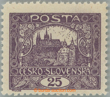 248350 -  Pof.11E IIp, 25h violet with line perforation 11½ : 10¾, 