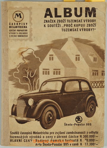 248357 - 1939 ALBUM ZNAČEK ZBOŽÍ TUZEMSKÉ VÝROBY k soutěži Pro