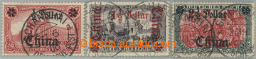 248498 - 1905 Mi.34B, 36A, 37A; 1 Dollar/1RM, 1½ Dollar/2RM, 2½ Dol