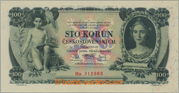 248529 - 1931 Ba.25b, 100Kč 1931, série Ha, perforace SPECIMEN; bez