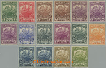 248587 - 1919 SG.130-141, Caribou 1c - 36c, navíc barevné odstíny 