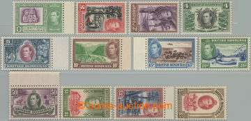 248633 - 1938 SG.150-161, Jiří VI. Motivy - 1c-5$; luxusní, kat. �