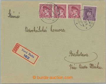 248636 - 1939 1. DAY / independent Slovakia, Reg letter to Bratislava