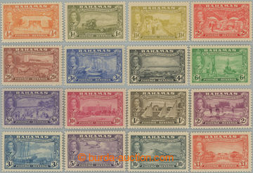 248644 - 1948 SG.178-193, Jiří VI. Motivy ½P-£1; luxusní série,