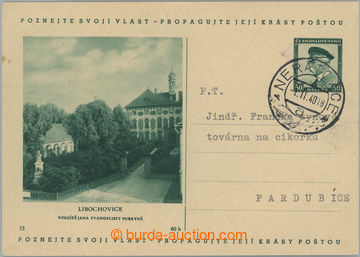 248676 - 1940 parallel Czechosl. CDV69/53A Libochovice - birthplace J