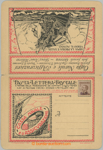 248792 - 1920-1923 REKLAMNÍ ZÁLEPKA (Busta-Lettera-Postale) / fy Ca