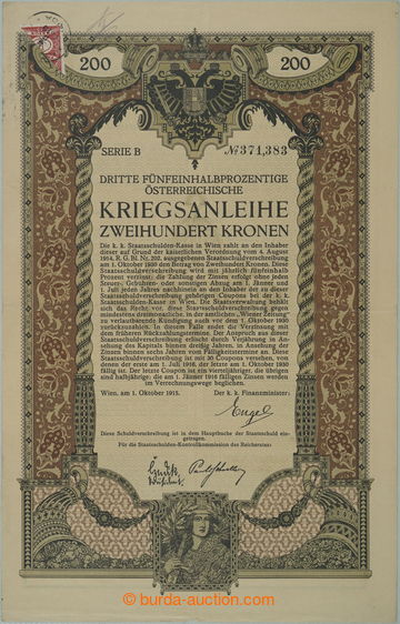 249004 - 1915 RAKOUSKO-UHERSKO / Třetí rakouská 5½% válečná p�