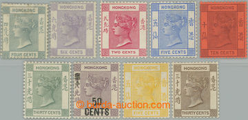 249034 - 1863-1901 SESTAVA / SG.9, 10, 33, 35, 38, 39, 49, 61, Viktor