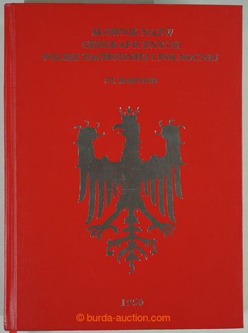249038 - 1999 POLSKO / Słownik nazw geograficznych Polski zachodniej