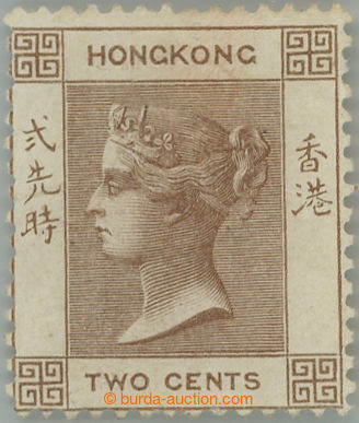 249078 - 1862 SG.1, Victoria 2c brown, without watermark; some minor 