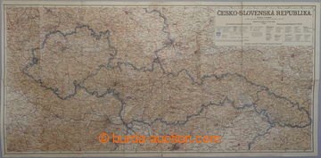 249099 - 1938 ČESKO-SLOVENSKO / mapa 2. čs. republiky v pomnichovsk