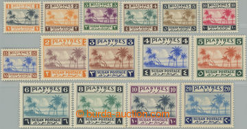 249127 - 1941 SG.81-95, Palmy 1m - 20P; kompletní série, lehké sto