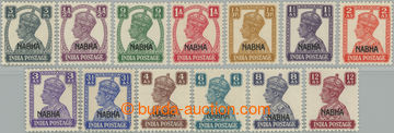 249134 - 1941-1945 SG.105-117, George VI. 3P - 12A with overprint NAB