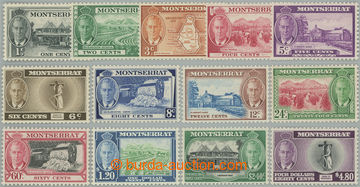 249136 - 1951 SG.123-135, Jiří VI. - Motivy 1c - $4.80; kompletní 