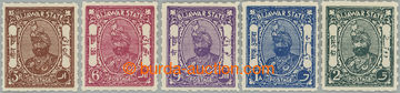 249176 - 1936 SG.6-10, Singh 3P-2A, pin hole (rouletted) 7; complete 