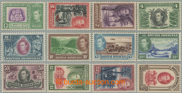 249185 - 1938-1947 SG.150-161, Jiří VI. - Motivy 1c - 5$; kompletn�