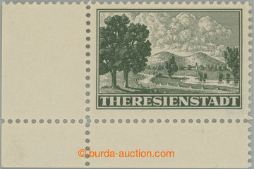 249361 - 1943 Pof.Pr1A, Připouštěcí známka s ŘZ 10½, levý dol