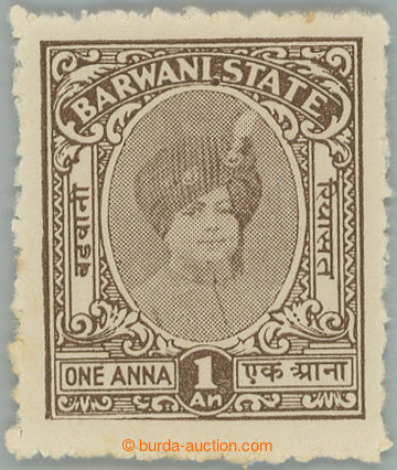 249373 - 1938 SG.43, Rana Devi Singh 1A hnědá; bezvadná, kat. £60