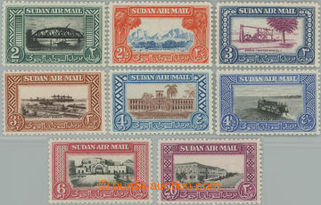 249383 - 1950 SG.115-122, Letecké 2p - 20P; kompletní série po ná