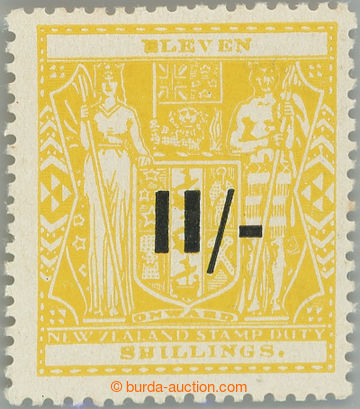 249386 - 1940 SG.F189, postal revenue overprint Coat of arms 11/11Sh 