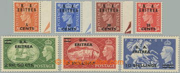 249396 - 1951 BRITSKÁ OKUPACE / SG.E26-E32, Jiří VI. - Motivy ½d 