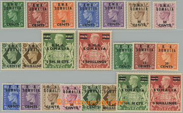 249398 - 1948-1950 BRITSKÁ OKUPACE / SG.S10-S20, S21-S31, dvě kompl