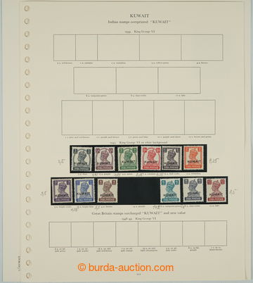 249412 - 1945-1959 [SBÍRKY]  menší sbírka na 4 listech, obsahuje 