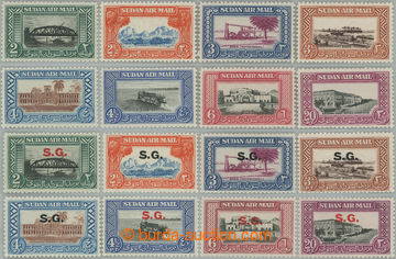 249448 - 1950 SG.115-122, O59-O66, letecké Krajinky 2p - 20P + služ