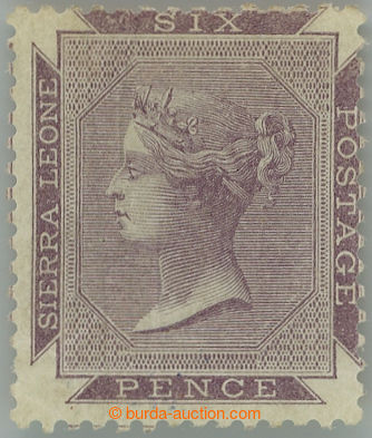 249450 - 1865 SG.2, Victoria 6P grey lilac, without watermark; F, c.v