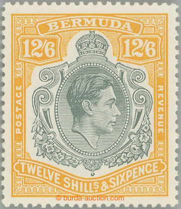 249456 - 1950 SG.120e, Jiří VI. 12Sh6P grey and pale orange, perf. 