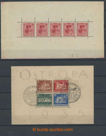 249752 - 1920-1970 SELECTION / of stamps and miniature sheets, incl. 