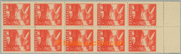 249982 - 1939 Sy.L3X VV, Letecké 1Ks, horní krajový 10-blok, 3x v