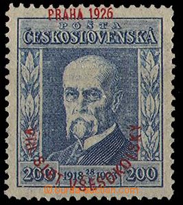 25007 - 1926 Slet 200h s posunem přítisku dolů, luxusní, kat. 13