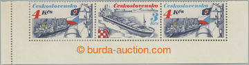 250331 - 1989 Pof.St2889+2888+2889, Czechosl. marine boating 4+3+4Kč