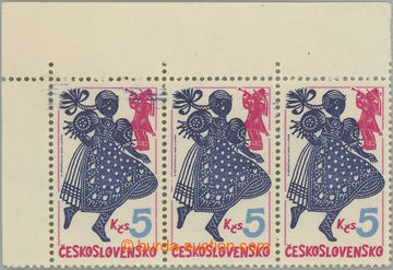 250357 - 1981 Pof.2453 VV, Vystřihovaná grafika 5Kčs, levá horní