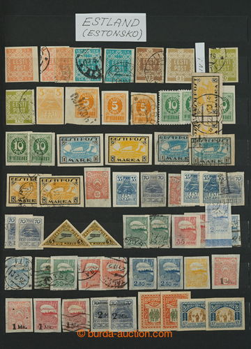 250364 - 1918-1939 [COLLECTIONS]  BALTIC STATES / comp. of 3 small co