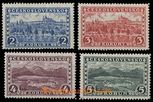 25037 - 1926 Pof.229-232, bez průsvitky, s nálepkami