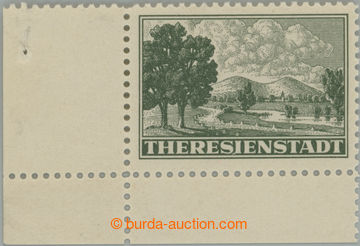 250378 - 1943 Pof.Pr1A, Admission stmp with line perforation 10½, L 