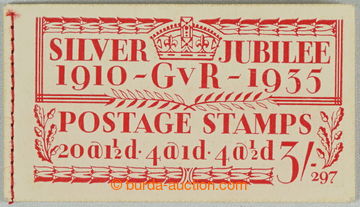 250438 - 1935 SG.453-456, set SILVER JUBILEE in stamp booklet 3Sh, co