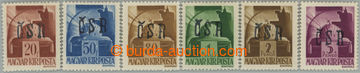 250538 - 1944 MUKAČEVO / kat. Majer M11, M15-M19, Koruna 20f - 5P s 