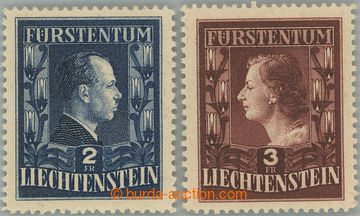 250569 - 1951 Mi.304A, 305B, 2Fr and 3Fr; VF, c.v.. 190€