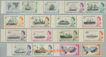 250732 - 1965-1967 SG.71-84b, Elizabeth II. - Ships ½d - £1, comple