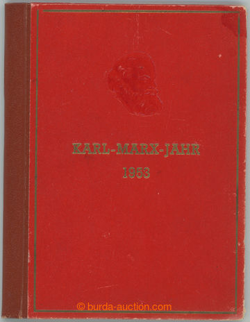 250736 - 1953 Mi.386-395, Marx, ministerský sešitek s tisky 10 zná