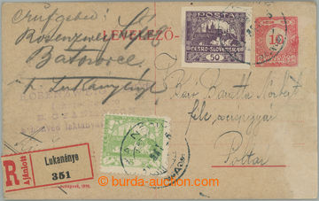 250761 - 1919 CPŘ36, maďarská dopisnice 10f červená, hodnotová 