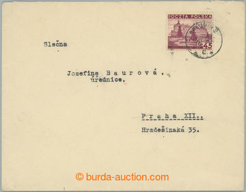 250902 - 1939 BOGUMIN 2 / letter addressed to to Prague, franked with