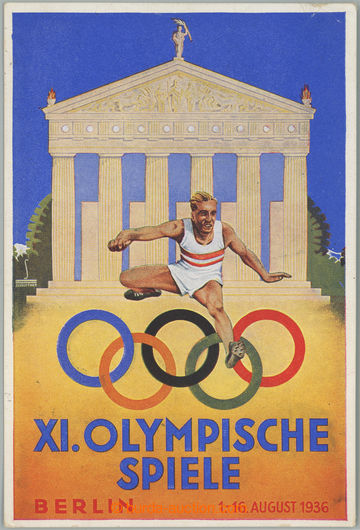 250919 - 1936 XI. OLYMPISCHE SPIELE - Olympijské hry Berlín 1936, v