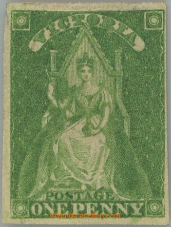 251104 - 1856 SG.40, Viktorie 1P yellow green, unikátní design od P