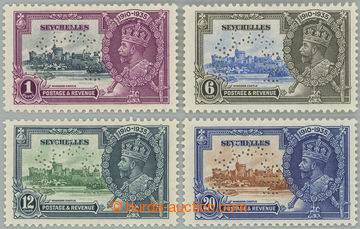 251128 - 1935 SG.128s-131s, Silver Jubilee 1C - 20C, SPECIMEN; bezvad