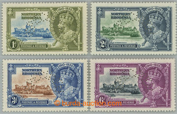 251138 - 1935 SG.18s-21s, Silver Jubilee 1P-6P, SPECIMEN; superb, sta